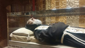 Padre Pio nella Cripta