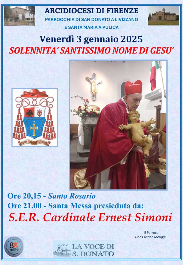 Locandina Cardinale Simoni